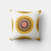 Golden sunburst  クッション (正面)