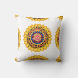 Golden sunburst  クッション
