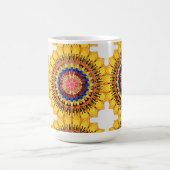 Golden sunburst  コーヒーマグカップ (中央)