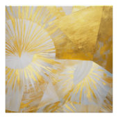 Golden Sunbursts in Silver Dawn ポスター (正面)