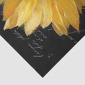 Golden Sunflower Bouquet Decoupage 薄葉紙 (詳細)