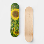 Golden Sunflower Field スケートボード (正面)