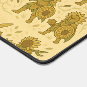 Golden Sunflower Fighter Art デスクマット (コーナー)