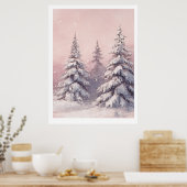 Golden Sunrise Tree Poster ポスター (キッチン)