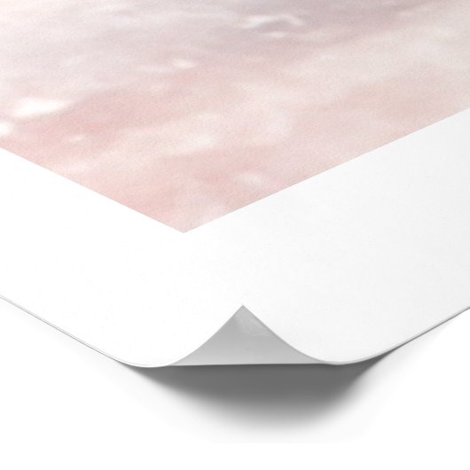 Golden Sunrise Tree Poster ポスター (角)