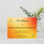 Golden Sunset Church Connection Card カード (スタンド正面)