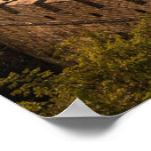 Golden Sunset on the Great Wall ポスター (角)