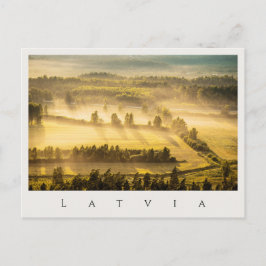 Golden Sunset Over Vidzeme, Latvia ポストカード