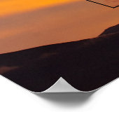 Golden Sunset Personalized Family Trees ポスター (角)