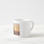 Golden Sunset Serenity – Nature Inspired Coffee Mu エスプレッソカップ (正面右)