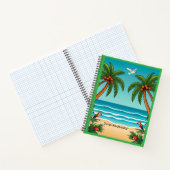 "Golden Sunset Waves" ノートブック (内部)