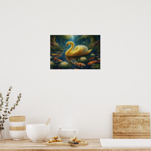 Golden Swan  ポスター (キッチン)