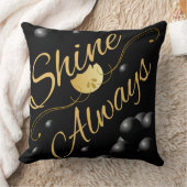 Golden Text Solar System Design クッション (ブランケット)