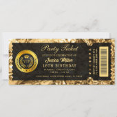golden ticket invitations 招待状 (正面)