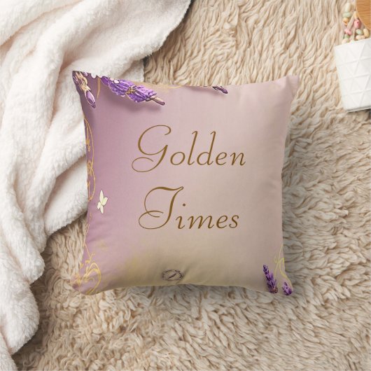 Golden Times Pillow Schmidt Stationery クッション (ブランケット)