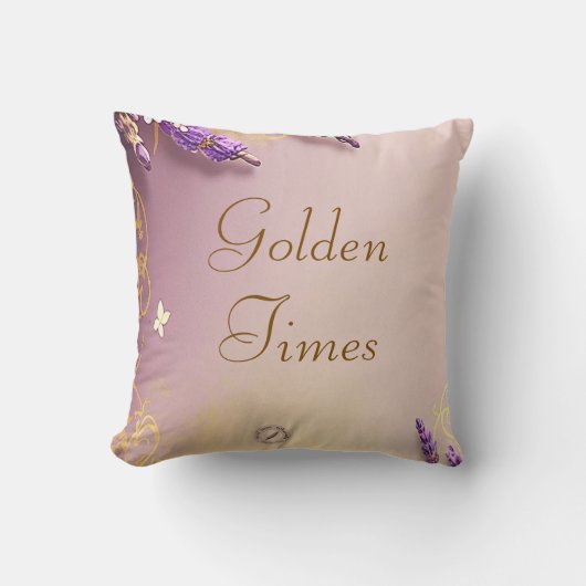 Golden Times Pillow Schmidt Stationery クッション (正面)