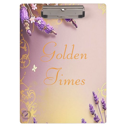 Golden Times Schmidt Stationery クリップボード (正面)
