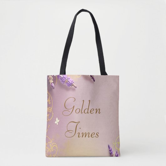Golden Times Tote Bag Schmidt Stationery トートバッグ (正面)
