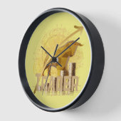 Golden Trader 壁時計 (傾斜)