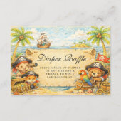 Golden Treasure Pirate Diapper Raffle エンクロージャーカード (正面)