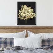 Golden Tree Nature Original art キャンバスプリント (インサイチュ (寝室))