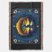 Golden Tree of Balance スローブランケット (正面縦)