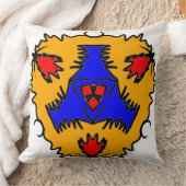 Golden Tribal Mandala クッション (ブランケット)