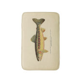Golden Trout of Soda Creek、California Buth Mat バスマット (正面縦)