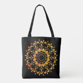 Golden Unique Mandala Design-95747 トートバッグ (裏面)