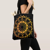 Golden Unique Mandala Design-95747 トートバッグ (クローズアップ)
