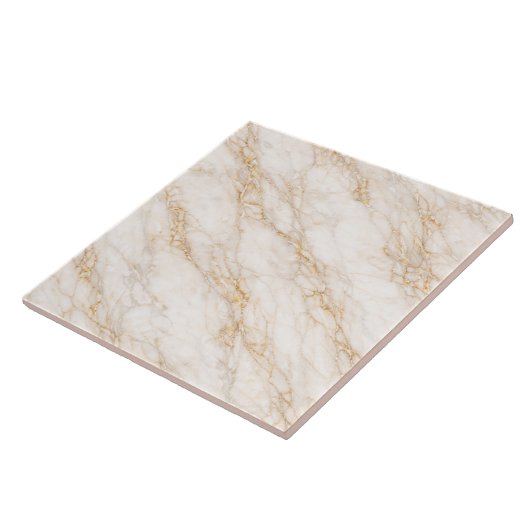 Golden Vein Marble – Luxury Ceramic Tile タイル (側面)