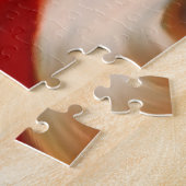 Golden vintage santa claus ジグソーパズル (側面)