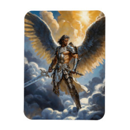 Golden Warrior of Heaven Archangel Michael マグネット