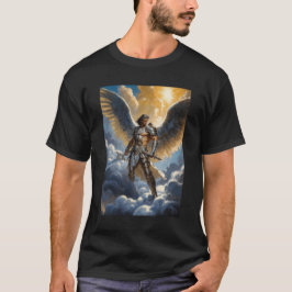 Golden Warrior of Heaven Archangel Michael Tシャツ