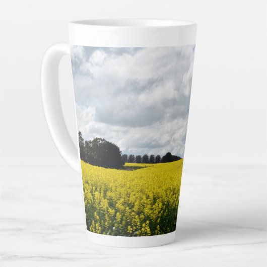 Golden Waves of Streatham カフェラテマグ (左アングル)