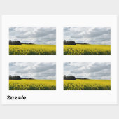 Golden Waves of Streatham 長方形シール (シート)