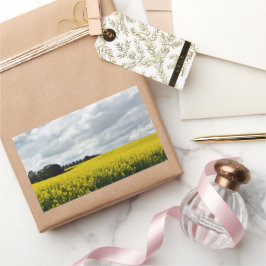 Golden Waves of Streatham 長方形シール