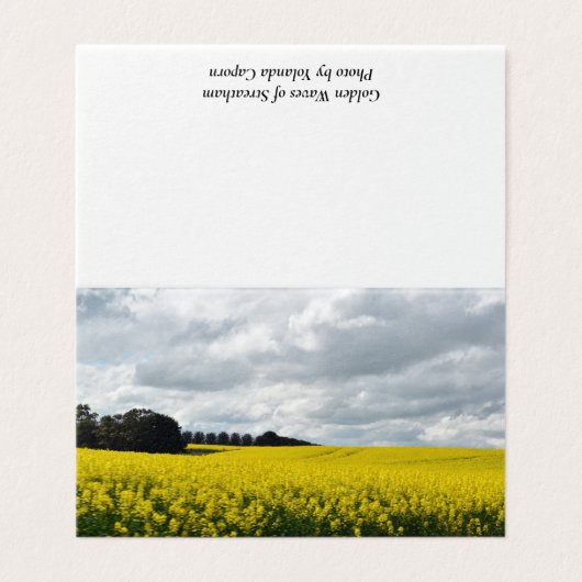 Golden Waves of Streatham Greeting Card (外部フラット)