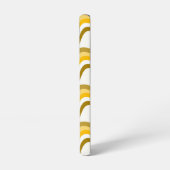 Golden Waves Pattern Samsung Galaxyケース (左側面)