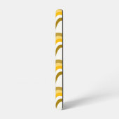 Golden Waves Pattern Samsung Galaxyケース (左側面)