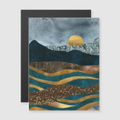 Golden Waves Under Moonlit Mountains (正面/裏面)