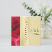 Golden Wedding Anniversary Invitation 招待状 (スタンド正面)
