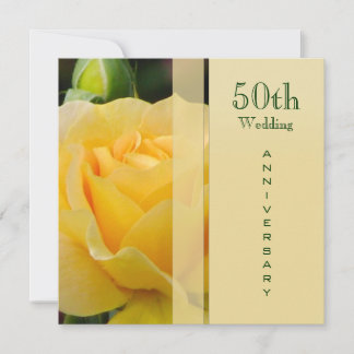 Golden Wedding Anniversary Invitation 招待状