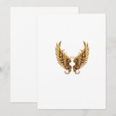 golden wings angel 招待状 (正面/裏面)