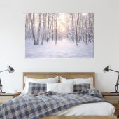 Golden_winter_light キャンバスプリント (インサイチュ (寝室))