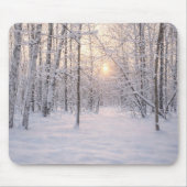 Golden_winter_light マウスパッド (正面)