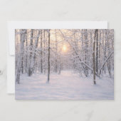 Golden_winter_light 招待状 (正面)