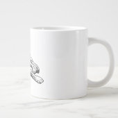 Golden with Cozy Comic Grain ジャンボコーヒーマグカップ (右)