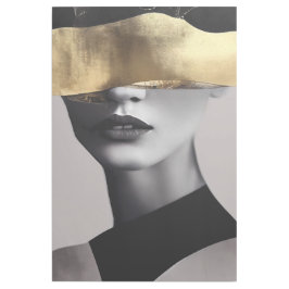 Golden Woman with Black Band: Modern Art ギャラリーラップ