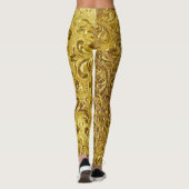 Golden World - Power Yoga Leggings レギンス (裏面)